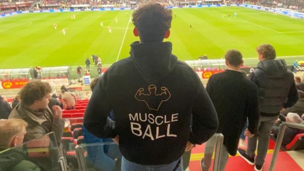 MuscleBall Hoodie Seizoen 1 Zwart