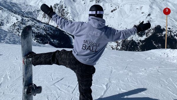 MuscleBall Hoodie Seizoen 1 Grijs