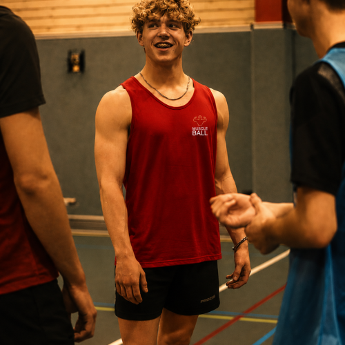 MuscleBall Hoodie Seizoen 1 Grijs